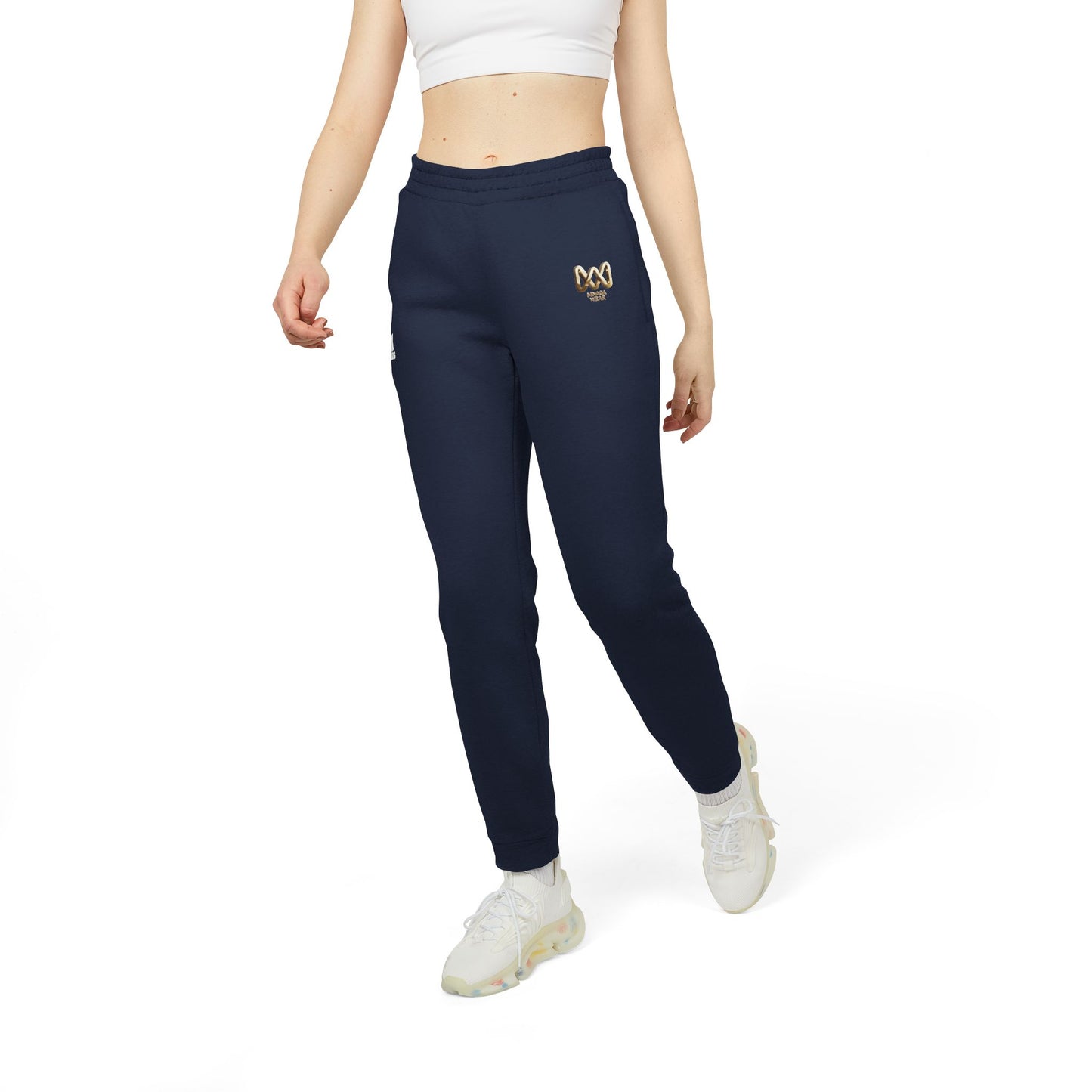 MNAGA Unisex Fleece Joggers, Cozy Lounge Pants, Casual Athleisure Bottoms, Fitness Jogging Trousers