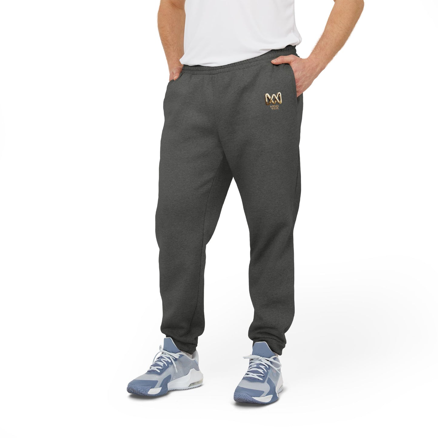 MNAGA Unisex Fleece Joggers, Cozy Lounge Pants, Casual Athleisure Bottoms, Fitness Jogging Trousers
