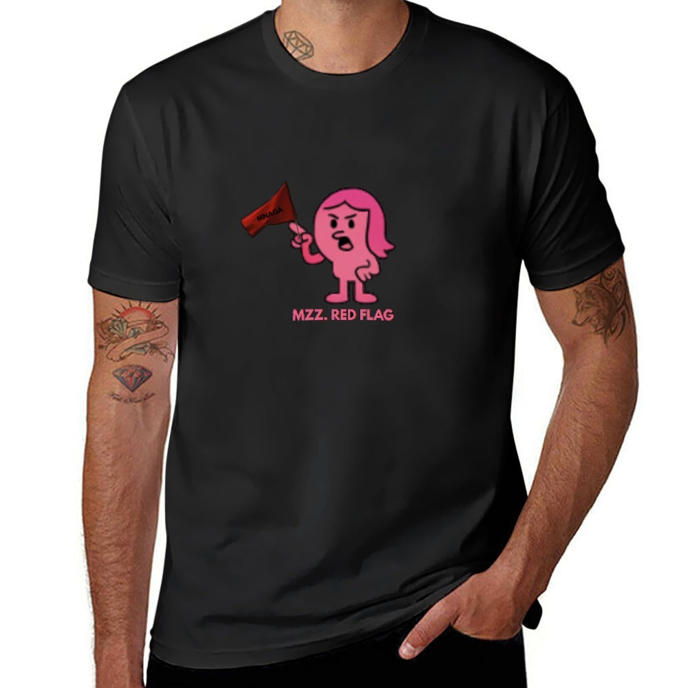 MZZFITZ Red Flag Men's Short Sleeve T-shirt