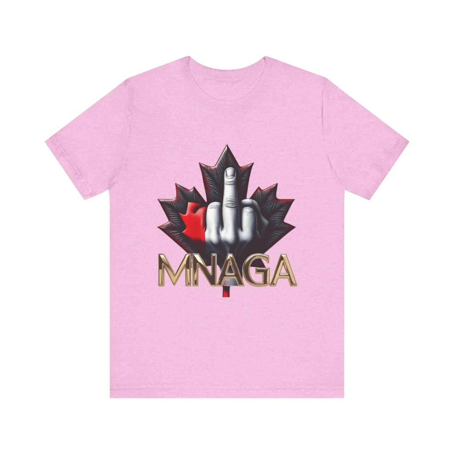 Bold MNAGA Unisex Tee, Canada Pride Shirt, Casual Wear, Gift for Friends, Statement T-Shirt
