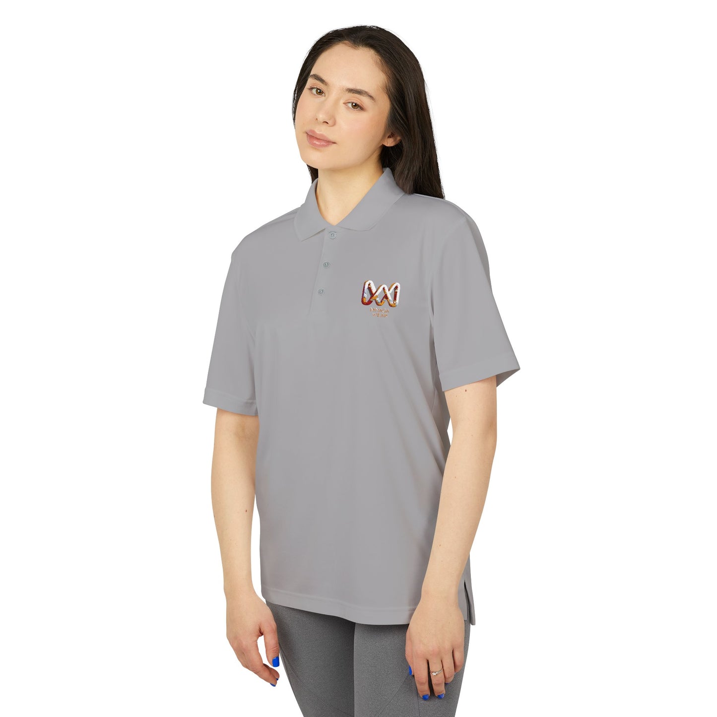 Unisex MNAGA Performance Polo, Casual Polo Shirt, Sportswear, Athletic Clothing