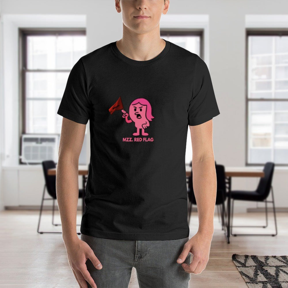 MZZFITZ Red Flag Men's Short Sleeve T-shirt
