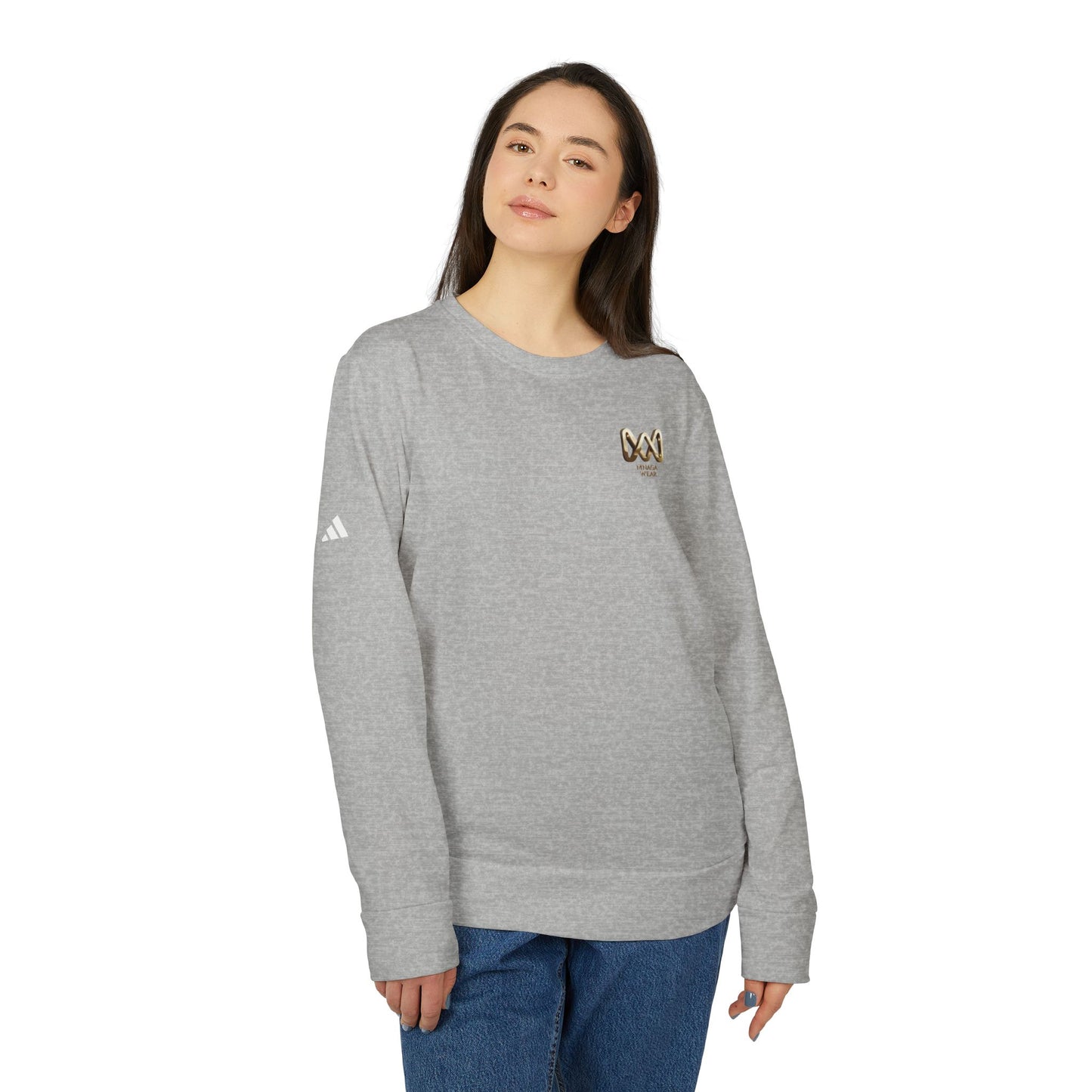 MNAGA Chic Monogrammed Unisex Sweatshirt - Personalized Gift, Cozy Layer, Casual Wear, Fashion Statement