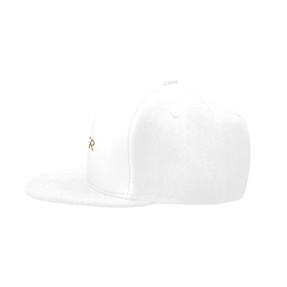 Pipe Filler White Snapback Hat