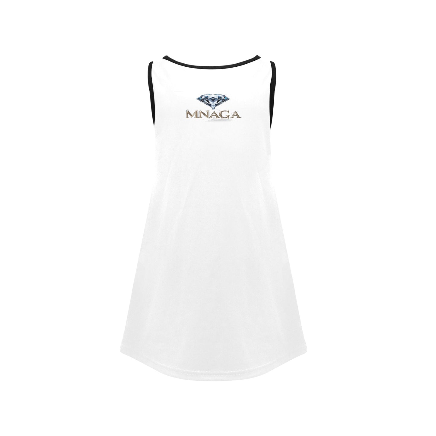 Girls' Mnaga Sleeveless Dress (D58)