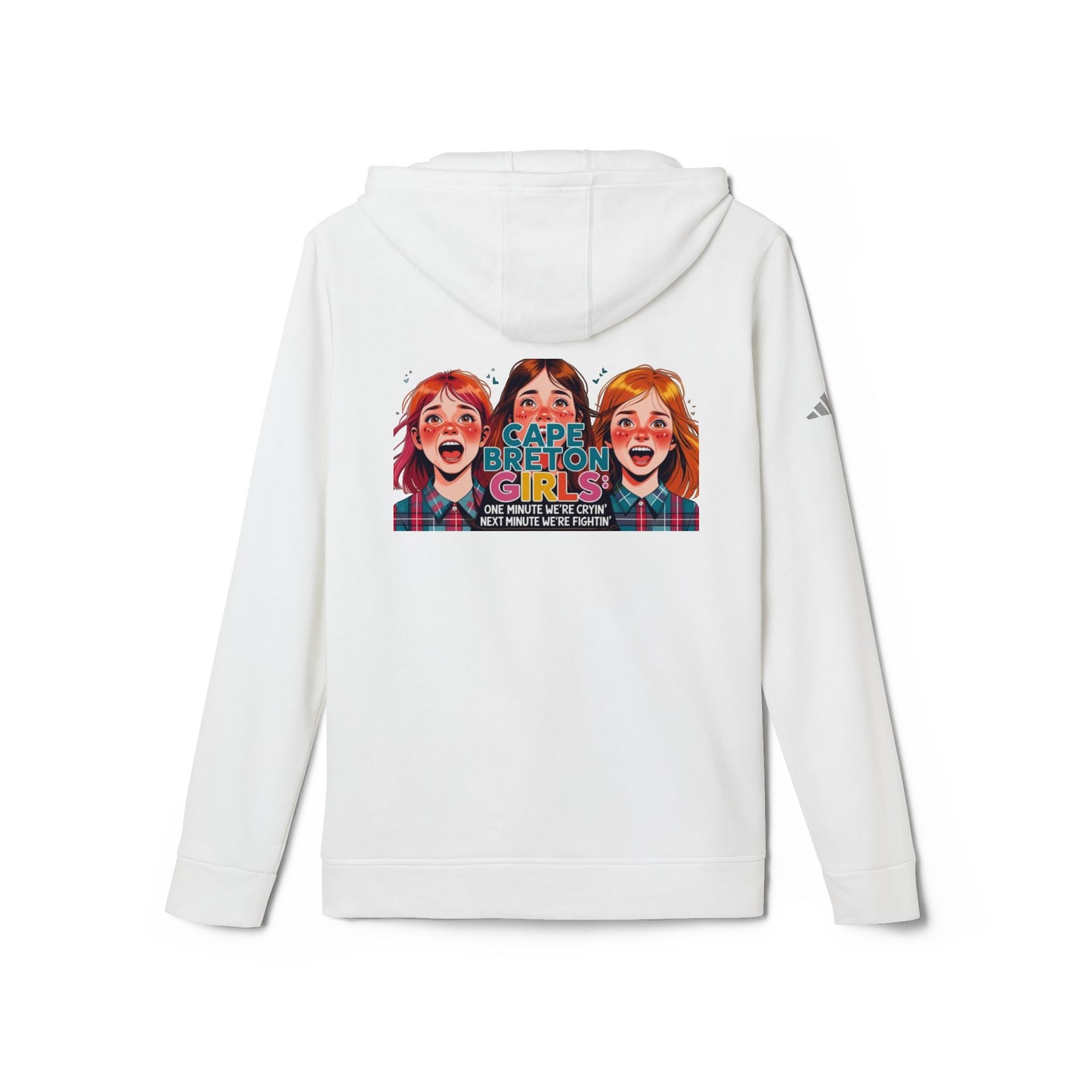 MNAGA Fleece Hoodie - Cape Breton Girls Graphic, Cozy Gift for Adults, Casual Wear,
