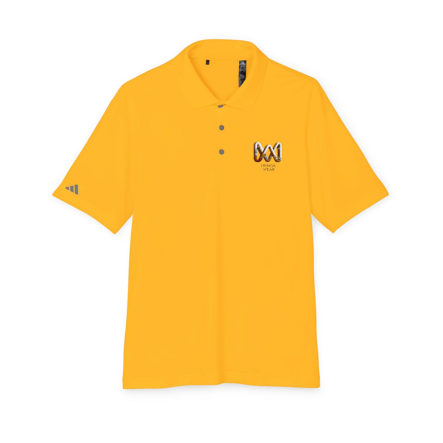 Unisex MNAGA Performance Polo, Casual Polo Shirt, Sportswear, Athletic Clothing