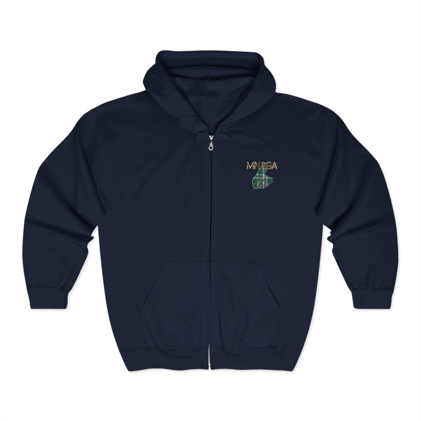 MNAGA Cape Breton Wind Full Zip Hoodie - Stylish Comfort for Every Occasion, Perfect for Layering,