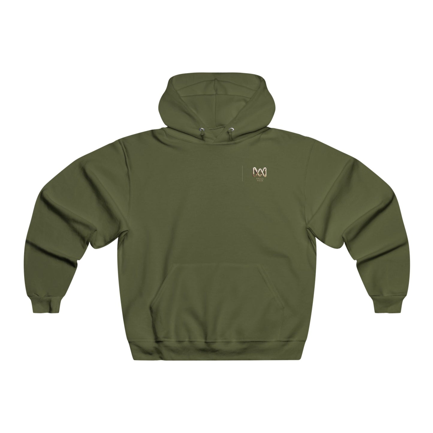 Men's NUBLEND® MNAGA Hoodie with Unique Design, Casual Wear, Street Style, Gift for Him, Comfortable Pullover