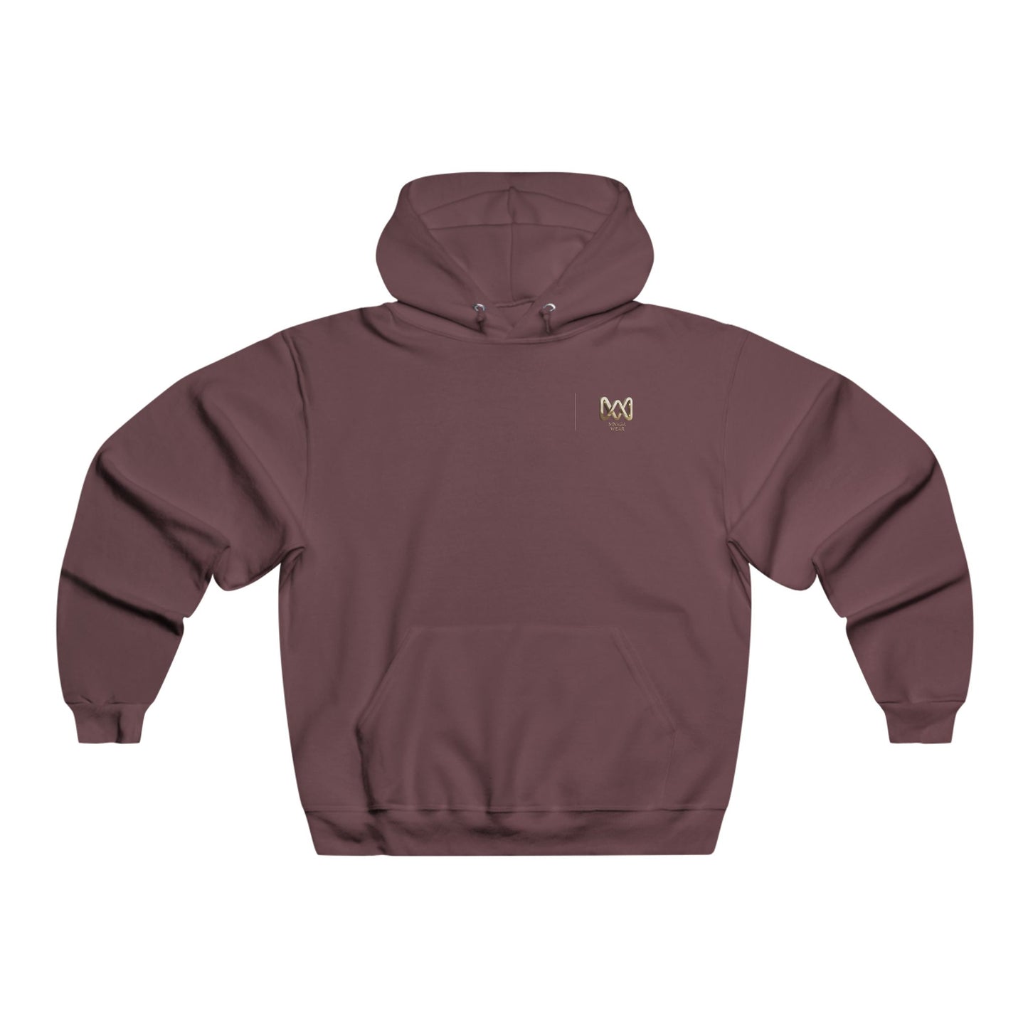 Men's NUBLEND® MNAGA Hoodie with Unique Design, Casual Wear, Street Style, Gift for Him, Comfortable Pullover