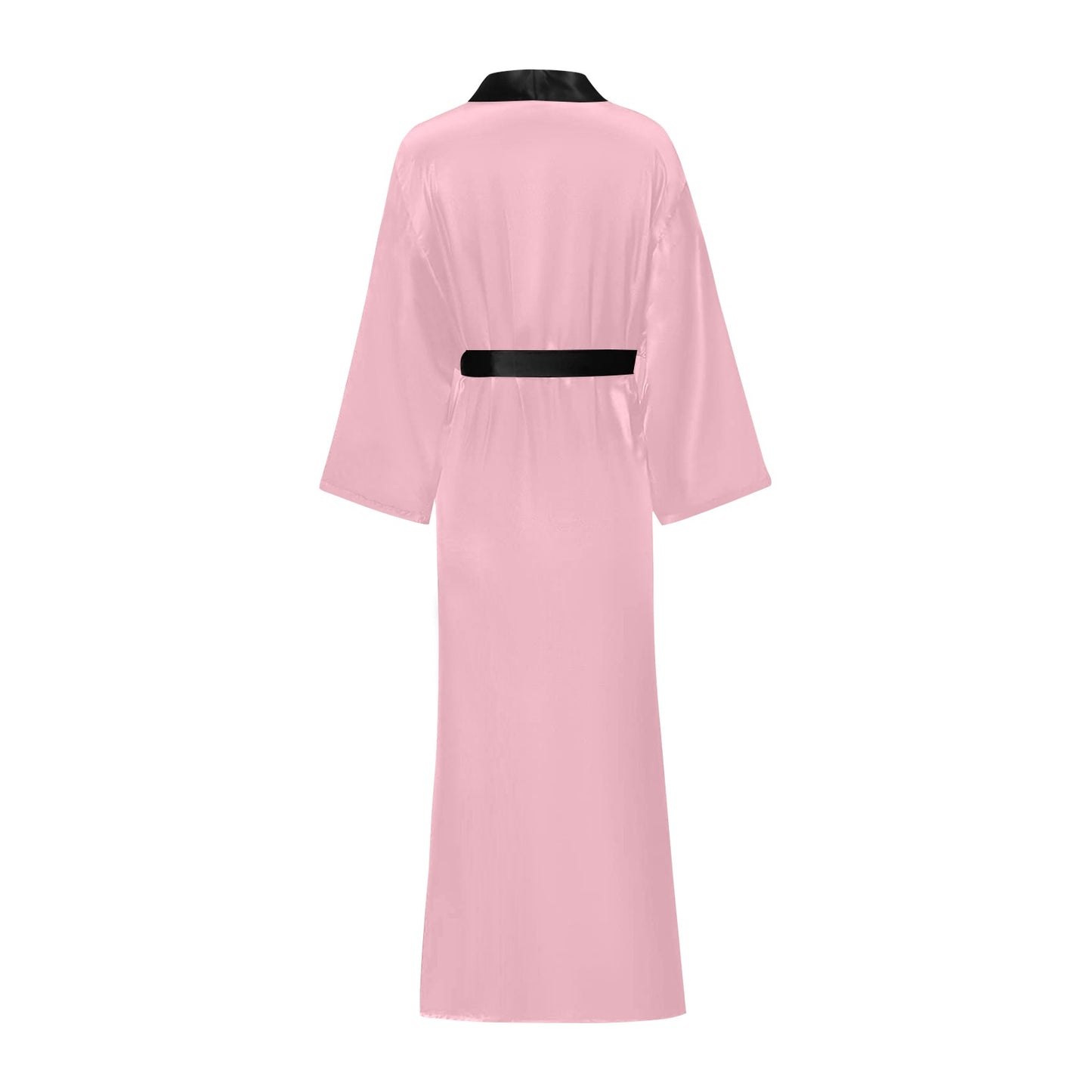 Pink Long Kimono Robe