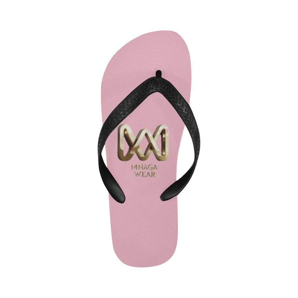 Pink MNAGA Wear Flip Flops