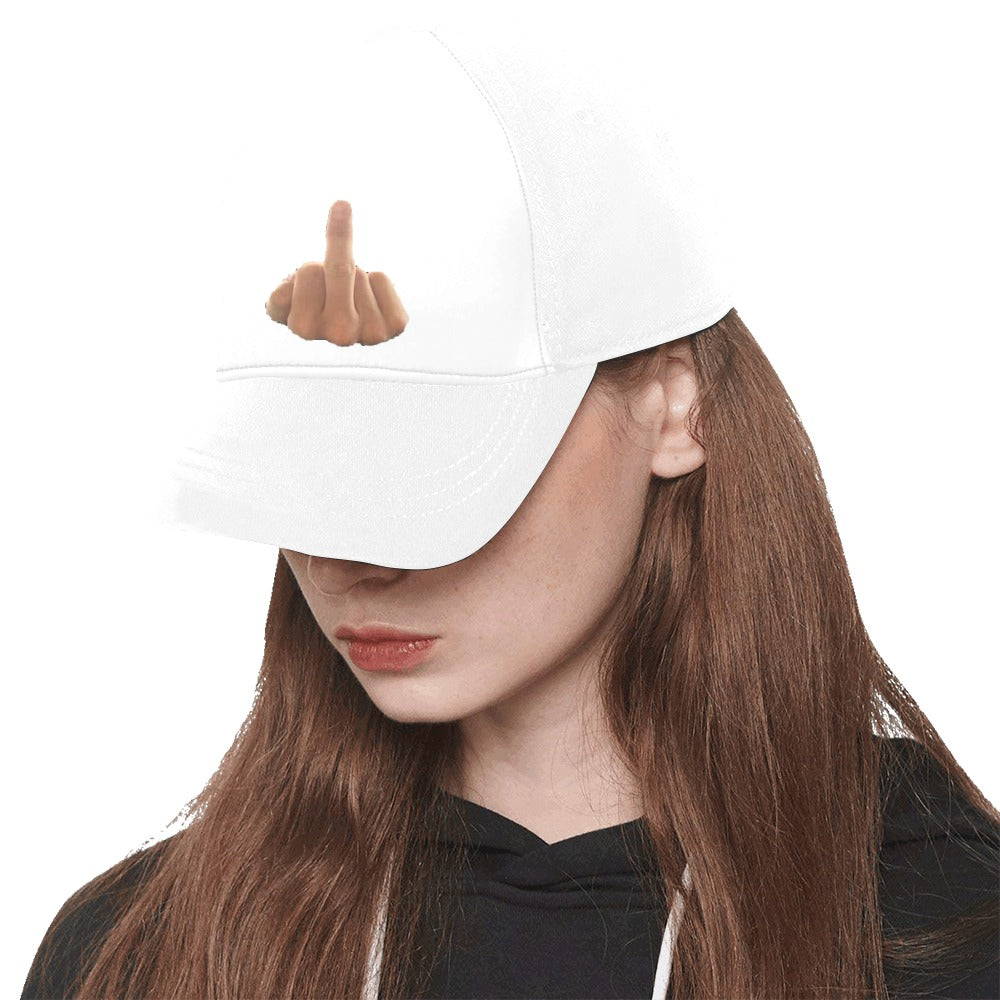 Finger Up Snapback Hat