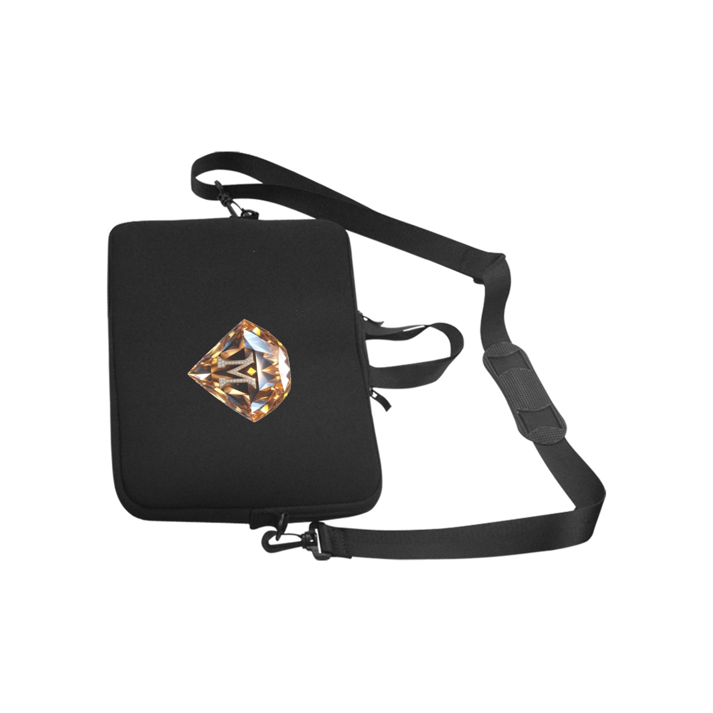Black Mnaga Diamond Classic Sleeve for 10" Laptop