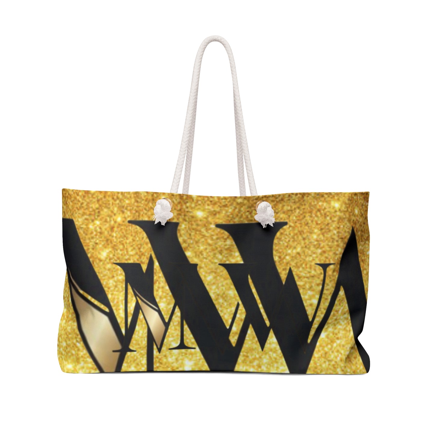 MNAGA MW Glamorous Weekender Bag - Perfect for Travel, Spa Days, Gym, Weekend Getaways, Bridal Parties, and Gift Giving