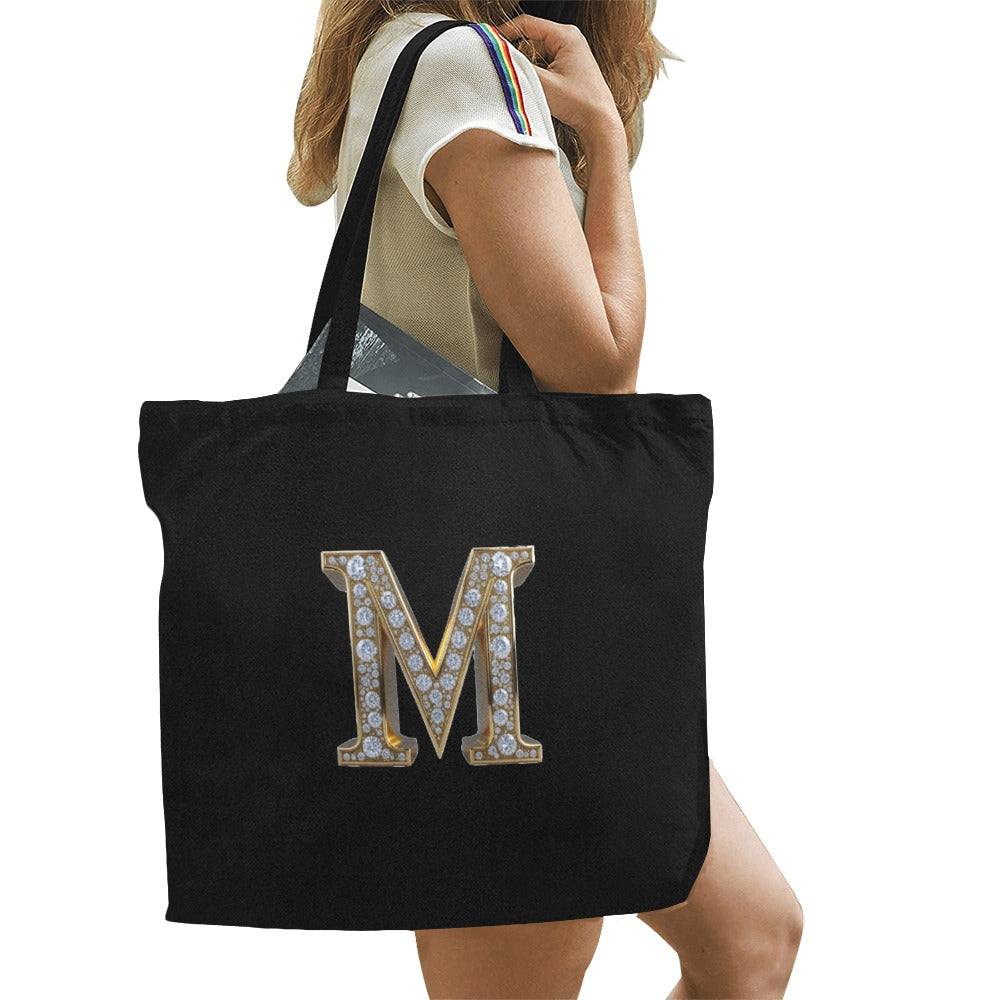 M Diamond Tote Bag(Large)