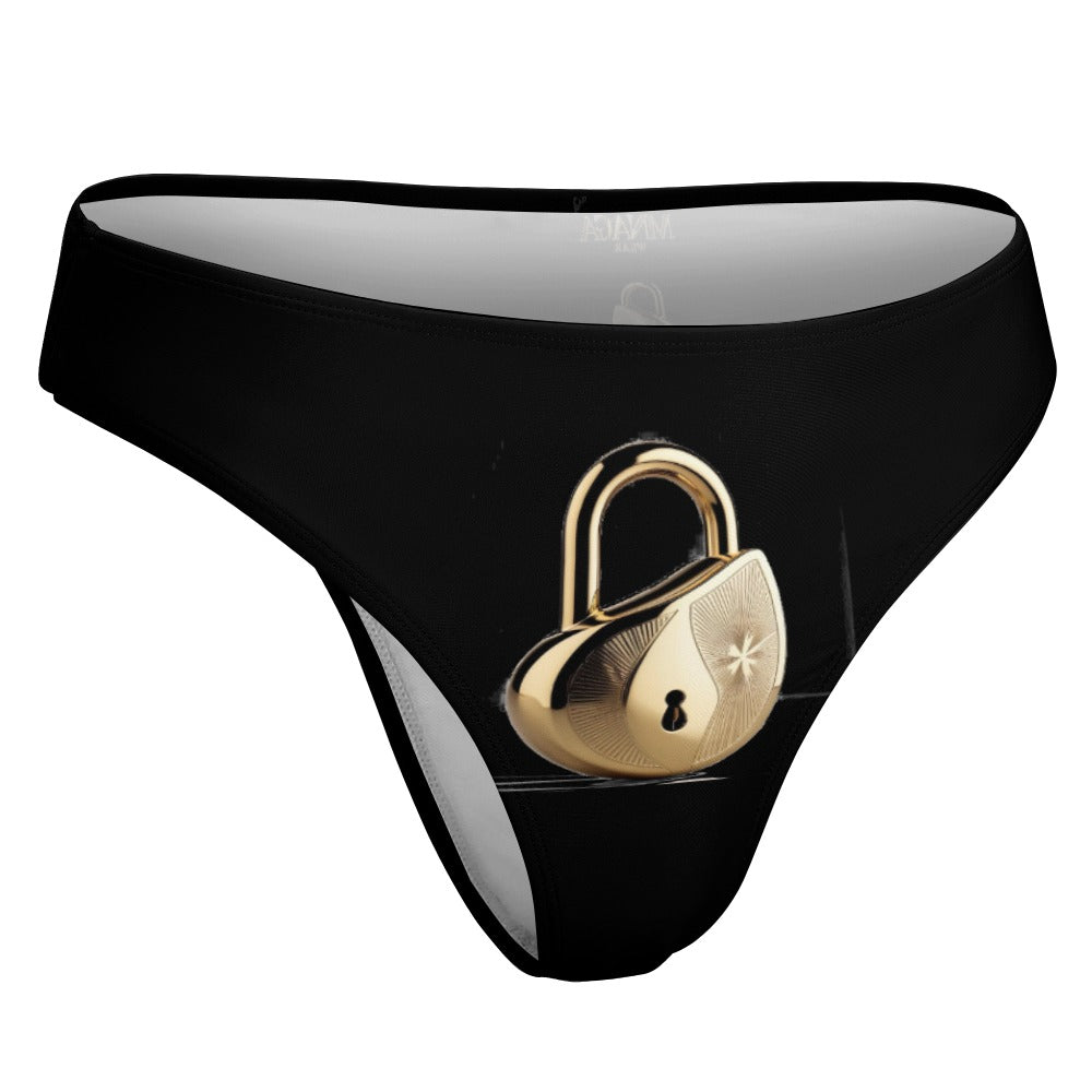 MNAGA LOCK Women's High Quality Swimwear Thong