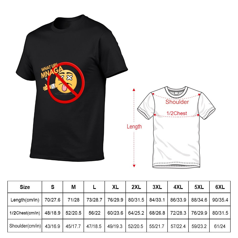 ANTI COVID Men's Short Sleeve T-shirt