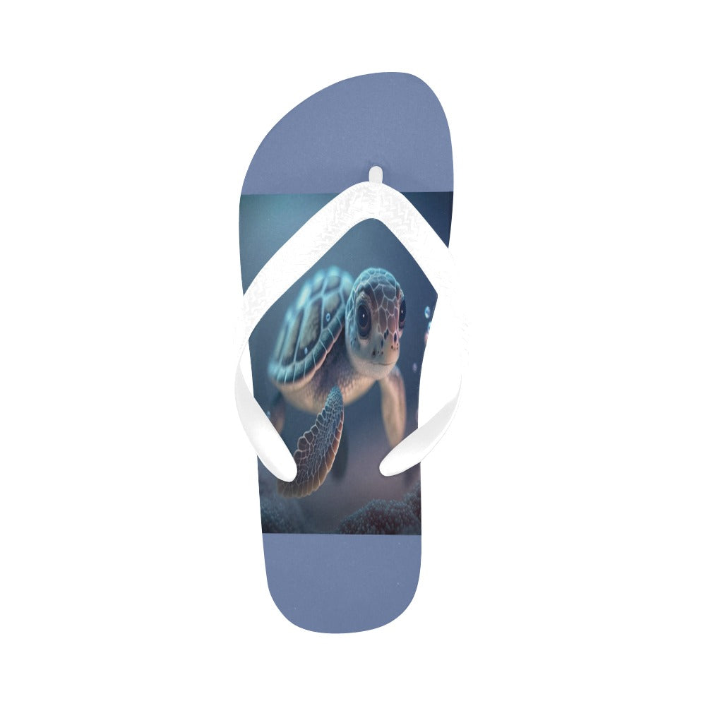 Sea Turtles Flip Flops (For both Men and Women)