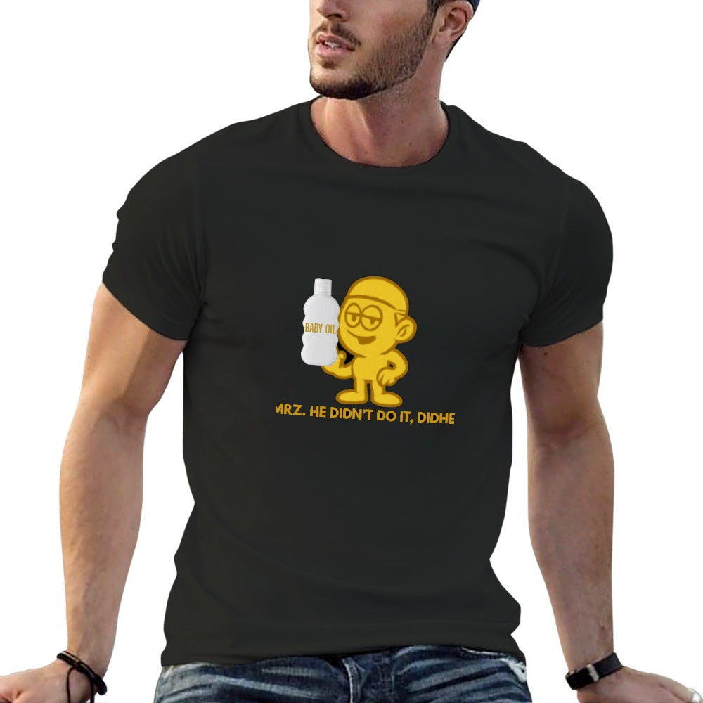 MZZFITZ DidHe? Men's Short Sleeve T-shirt