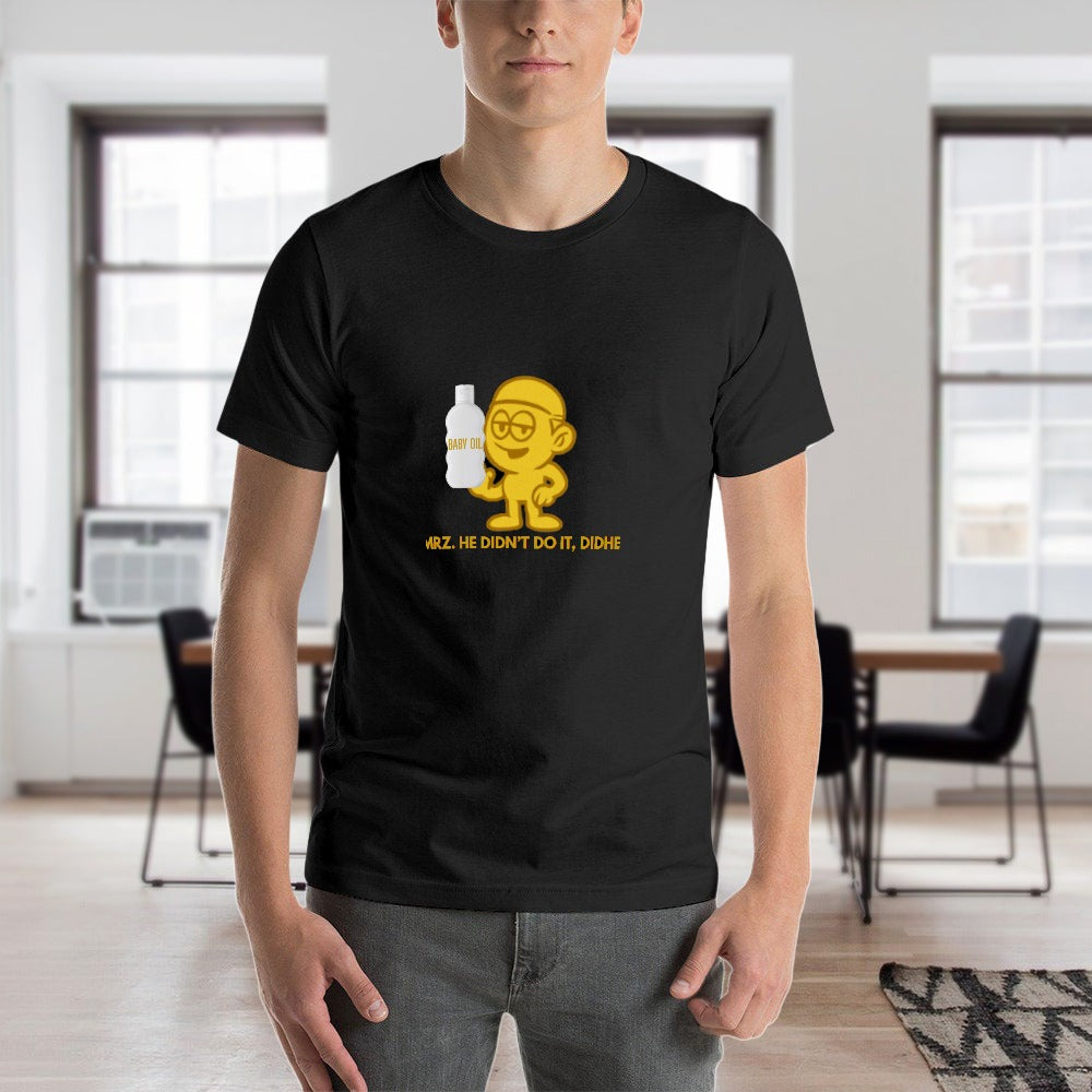 MZZFITZ DidHe? Men's Short Sleeve T-shirt
