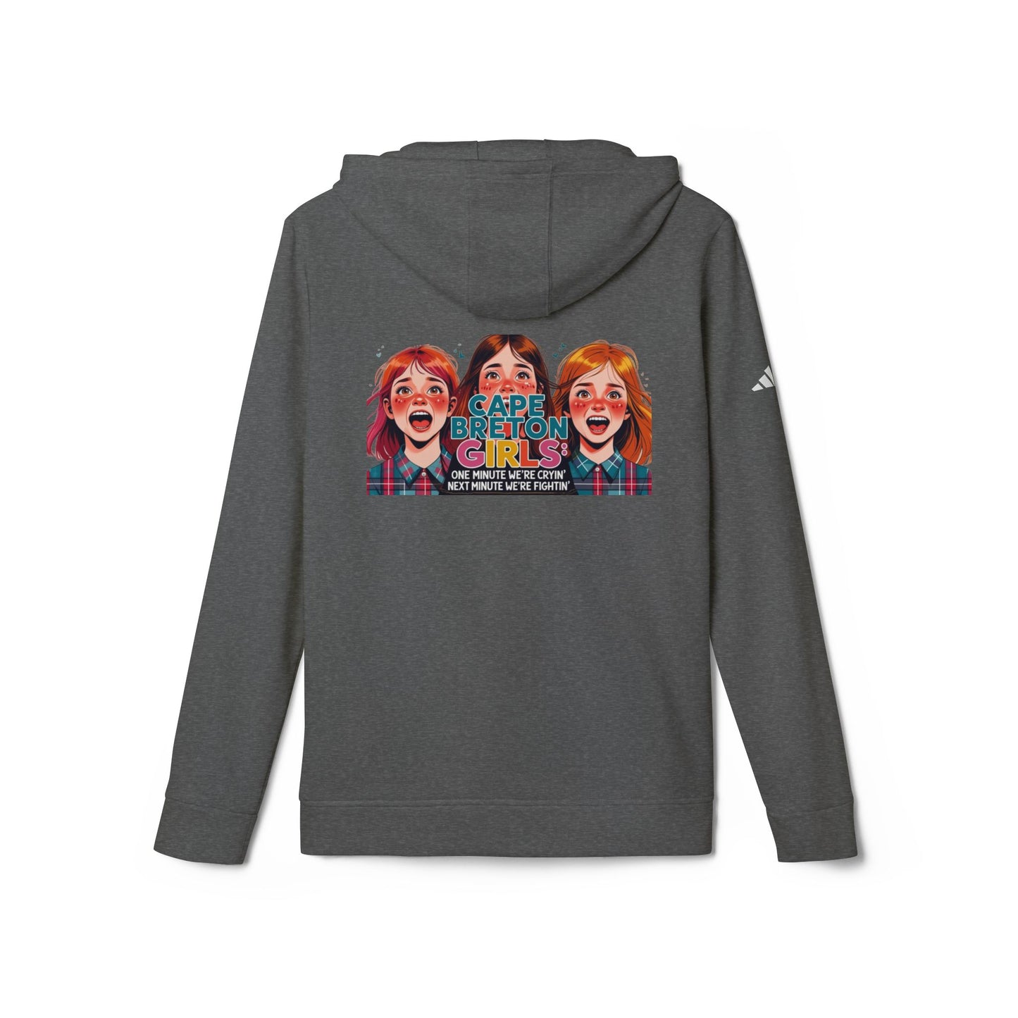 MNAGA Fleece Hoodie - Cape Breton Girls Graphic, Cozy Gift for Adults, Casual Wear,