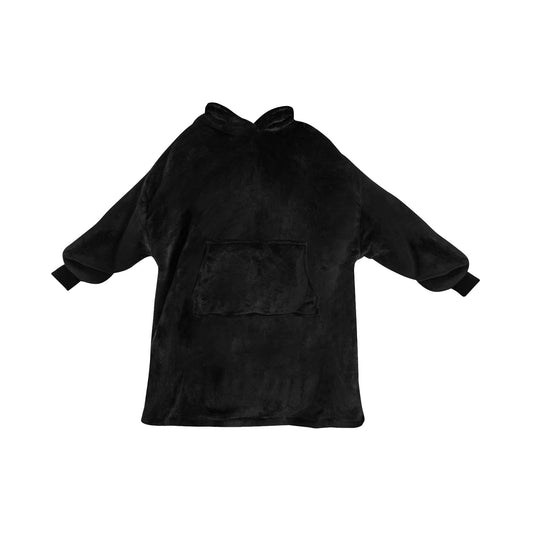 MNAGA Black Blanket Hoodie for Men