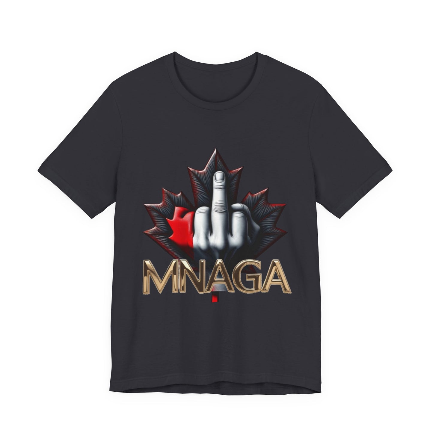 Bold MNAGA Unisex Tee, Canada Pride Shirt, Casual Wear, Gift for Friends, Statement T-Shirt