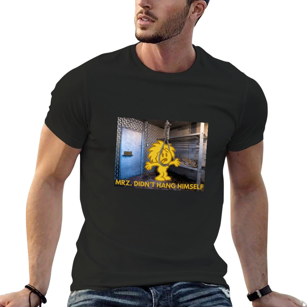 MZZFITZ Didn't Hang Himself Men's Short Sleeve T-shirt