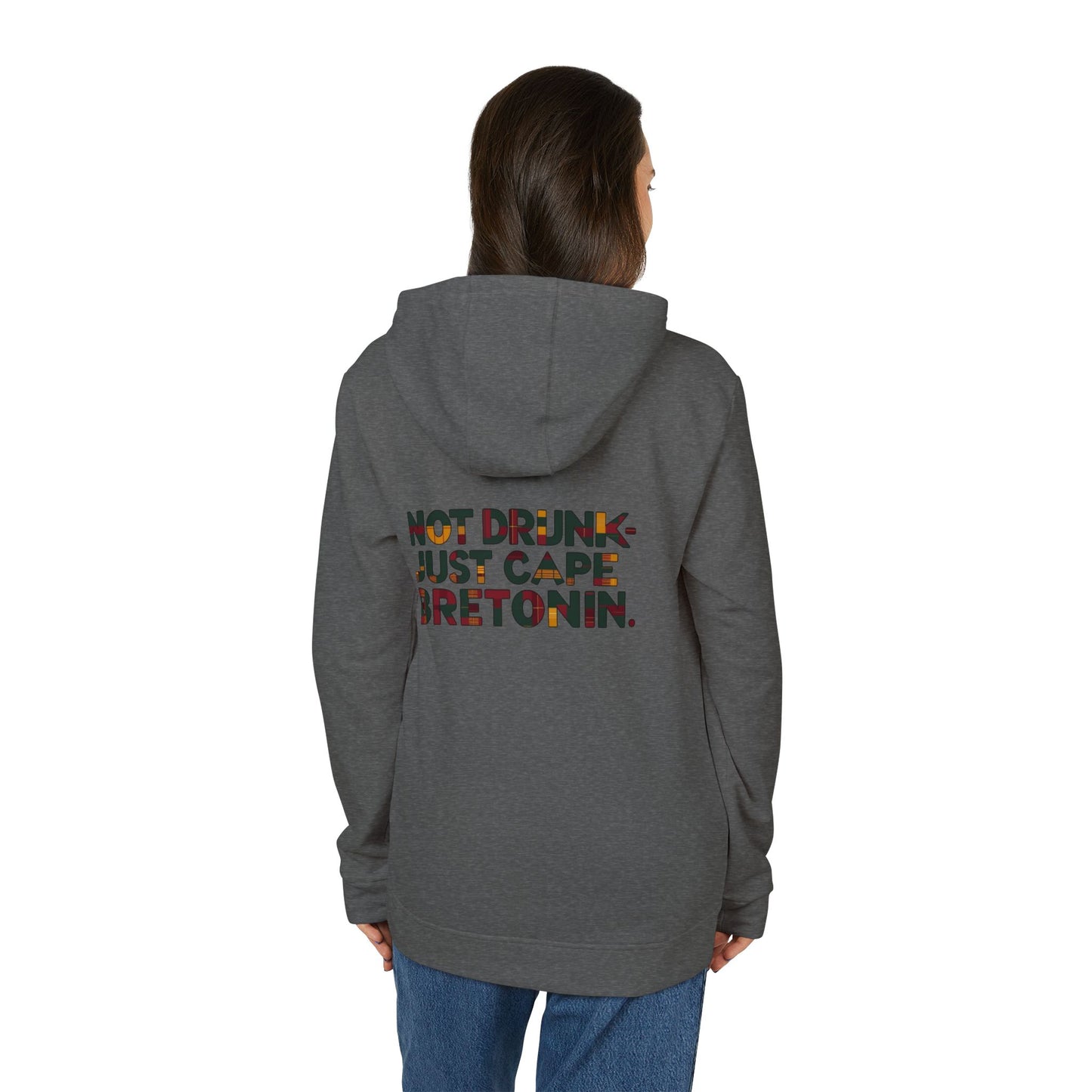 Cape Breton MNAGA Fleece Hoodie, Cozy Unisex Hoodie, Unique Hoodie, Graphic Hoodie, Casual Wear, Gift for Travelers