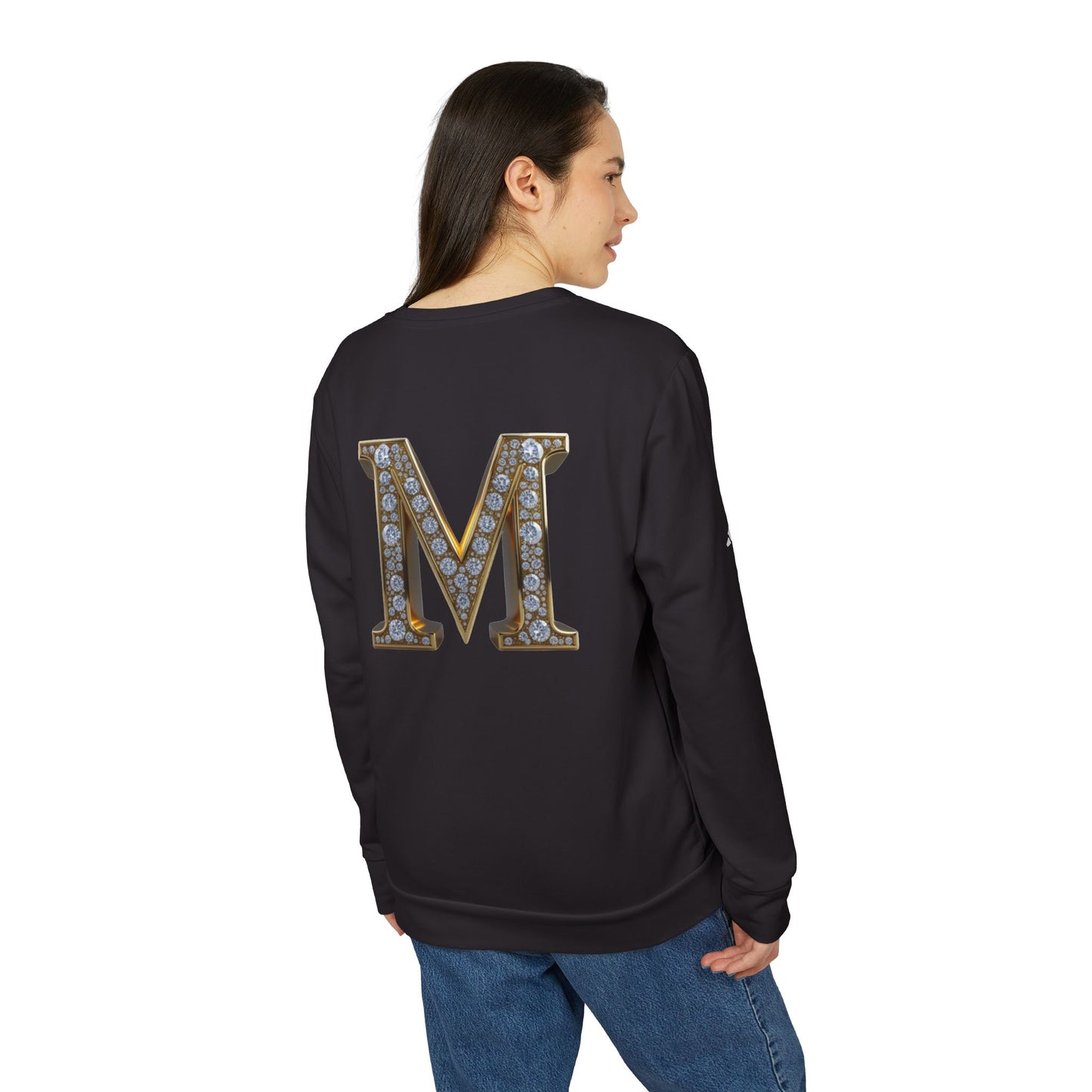 MNAGA Chic Monogrammed Unisex Sweatshirt - Personalized Gift, Cozy Layer, Casual Wear, Fashion Statement