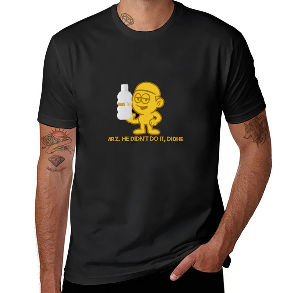 MZZFITZ DidHe? Men's Short Sleeve T-shirt