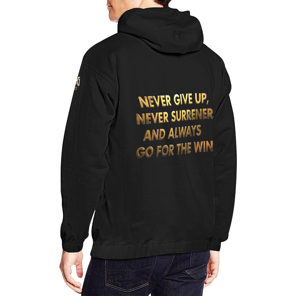 Men's Freedom Gold and Black Hoodie