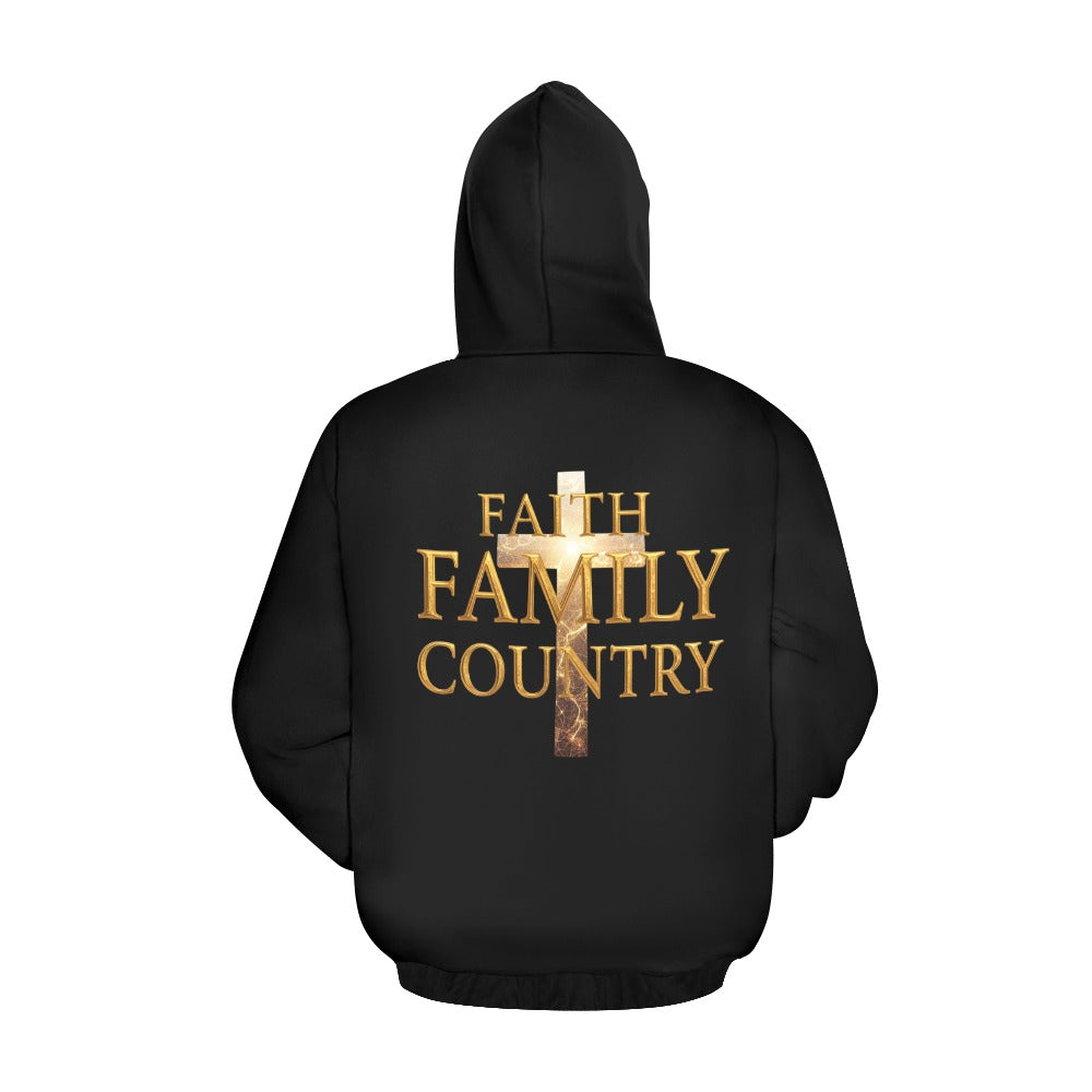 Men's  Faith Family Country Hoodie