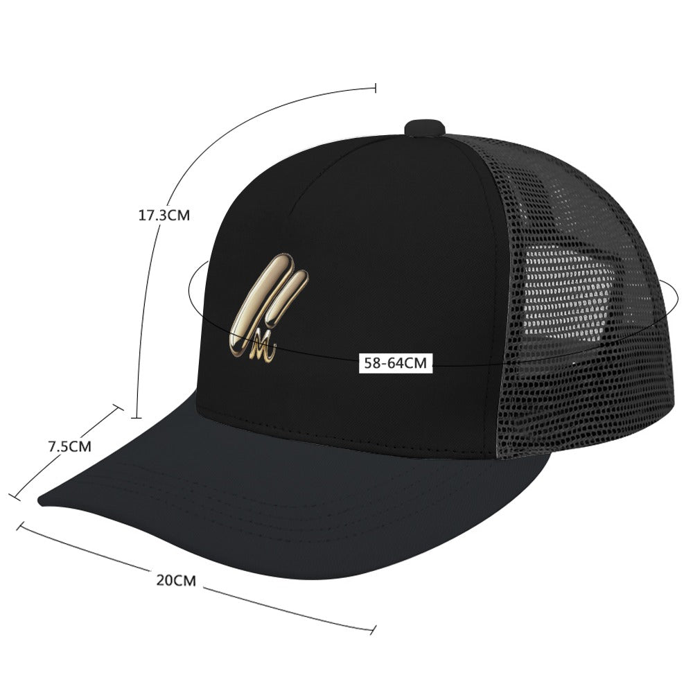 Mnaga Black  Baseball Cap