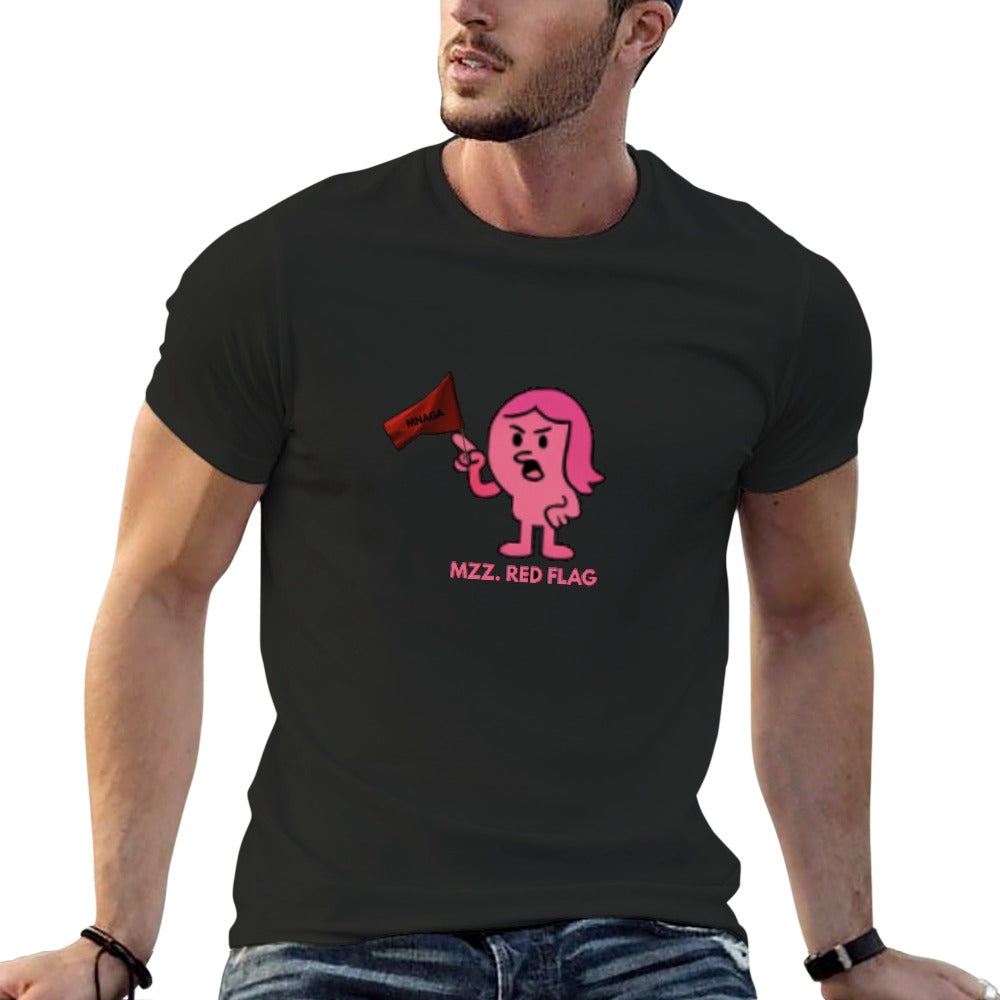 MZZFITZ Red Flag Men's Short Sleeve T-shirt