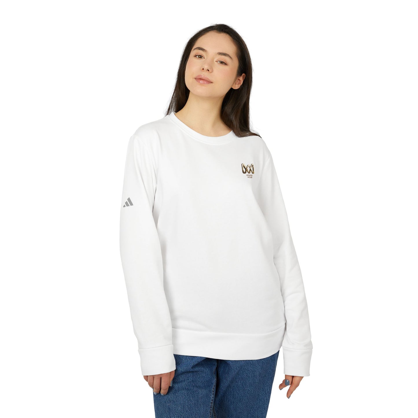 MNAGA Cozy Unisex Fleece Sweatshirt, Casual Wear, Athleisure, Perfect Gift, Comfortable Layering