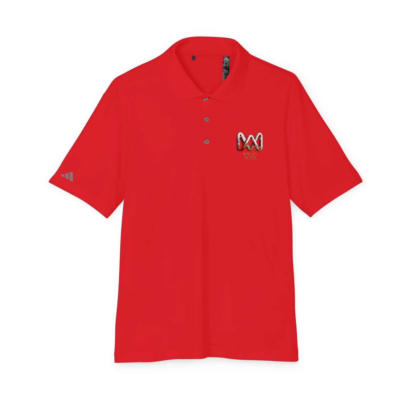 Unisex MNAGA Performance Polo, Casual Polo Shirt, Sportswear, Athletic Clothing