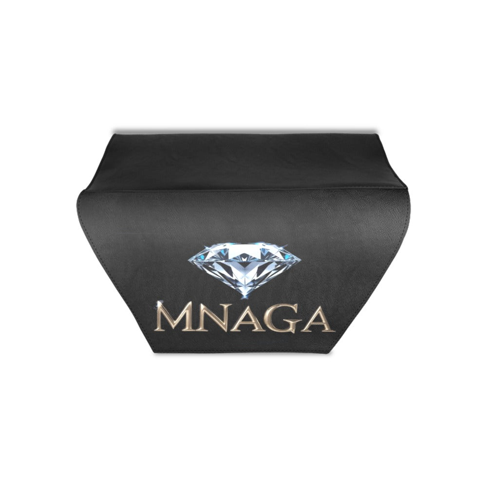 MNAGA Black Clutch Bag (Model 1630)