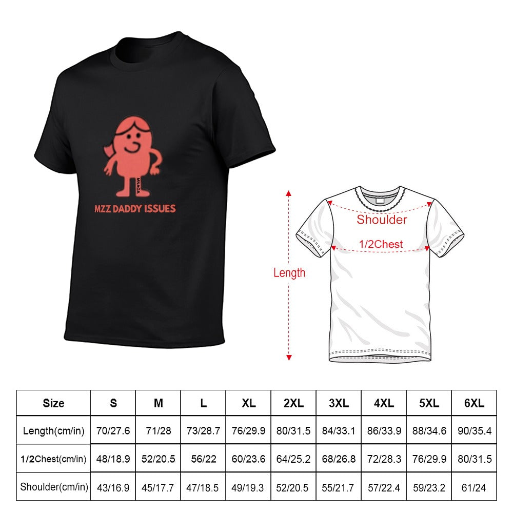 MZZFITZ Daddy Issues Men's Short Sleeve T-shirt