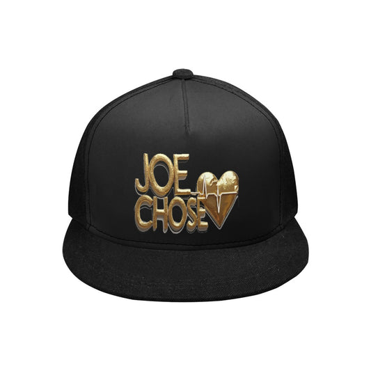 Joe Chose Black and Gold Snapback Hat