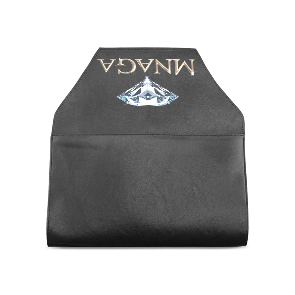 MNAGA Black Clutch Bag (Model 1630)