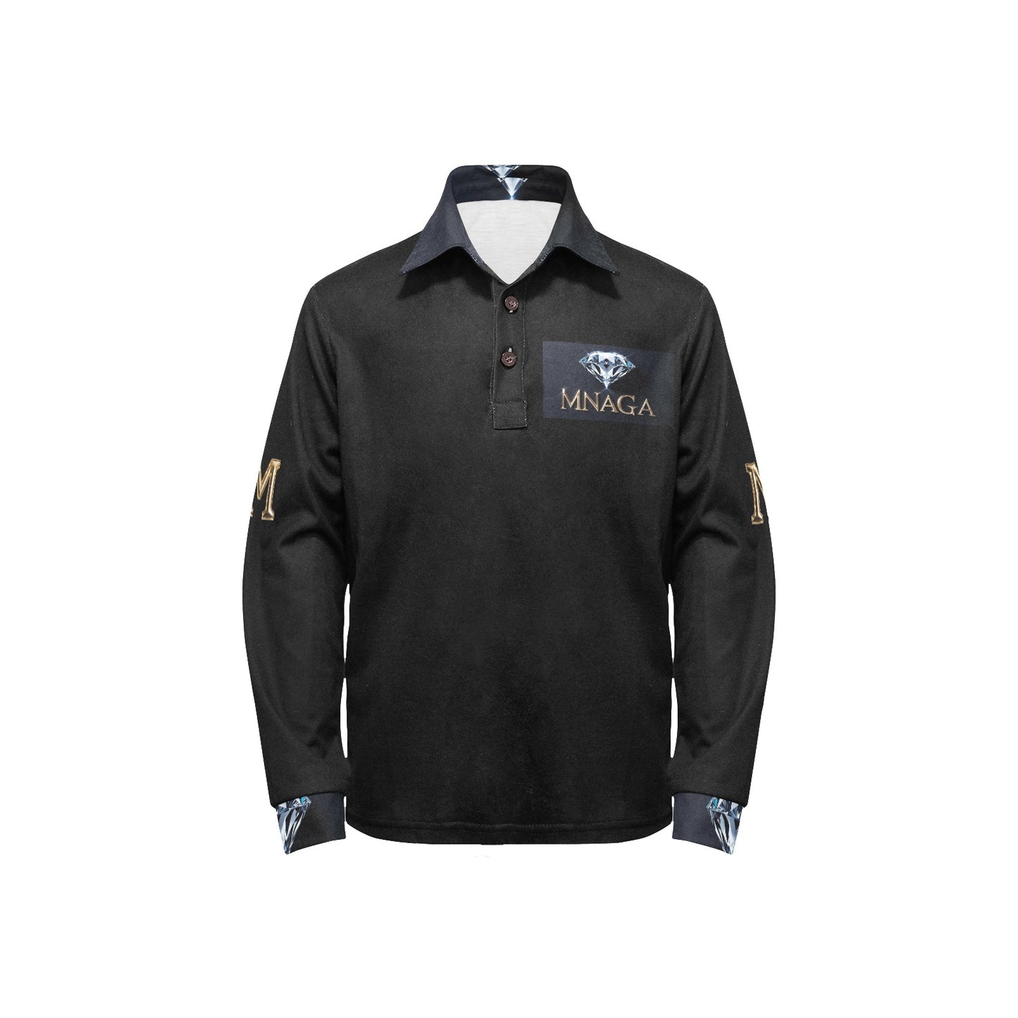 Little Boys' Long Sleeve Polo Shirt T73