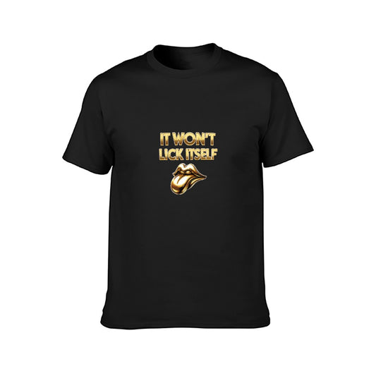 MNAGA It Won't Lick Itself Men's Short Sleeve T-shirt