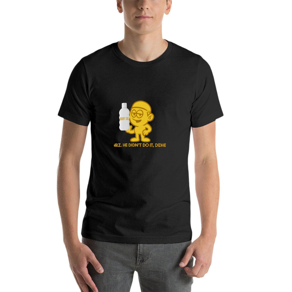 MZZFITZ DidHe? Men's Short Sleeve T-shirt
