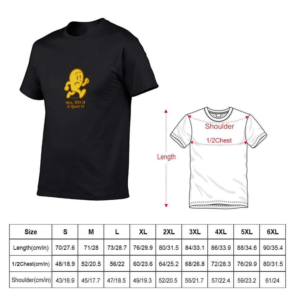 MZZFITZ Hit It & Go Men's Short Sleeve T-shirt