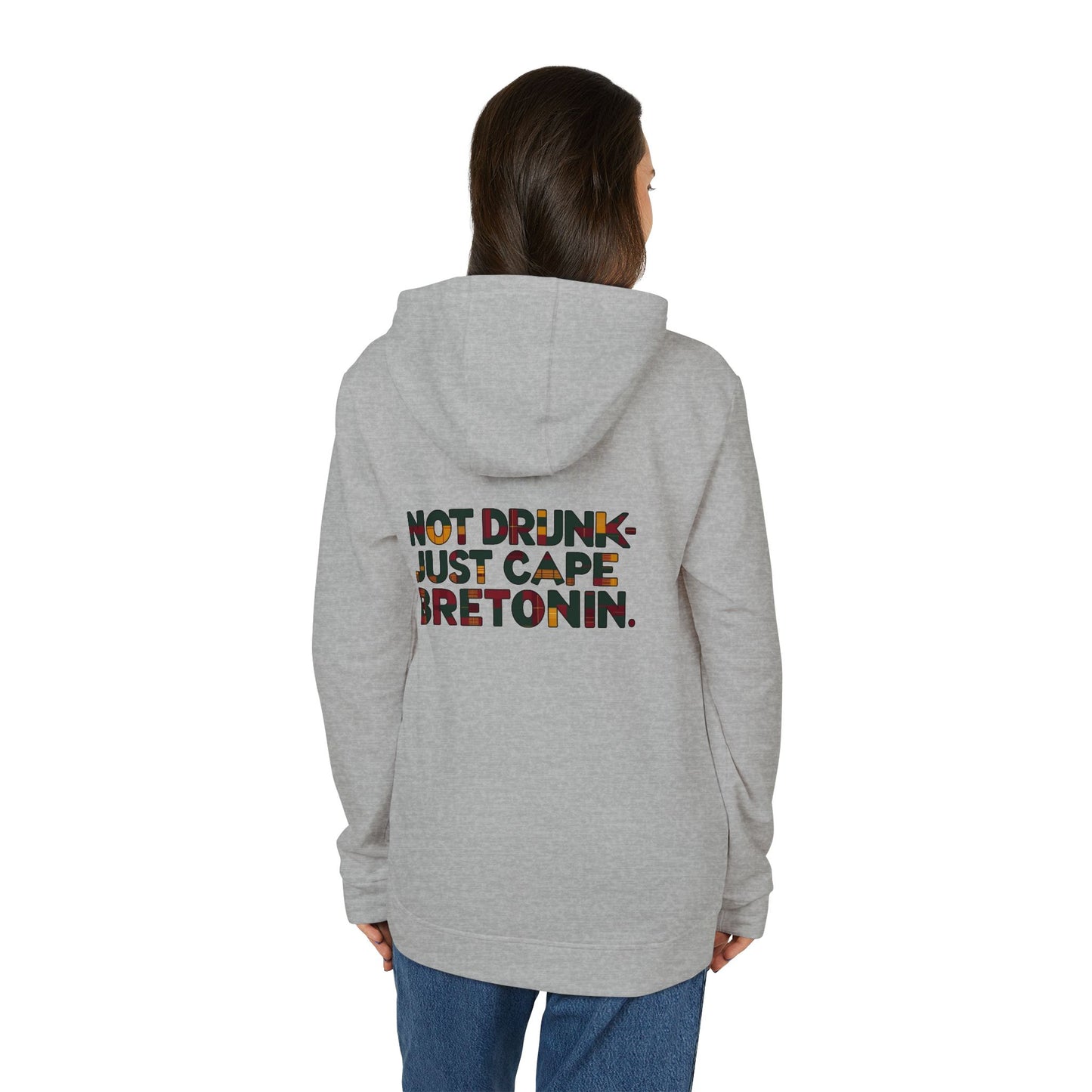 Cape Breton MNAGA Fleece Hoodie, Cozy Unisex Hoodie, Unique Hoodie, Graphic Hoodie, Casual Wear, Gift for Travelers