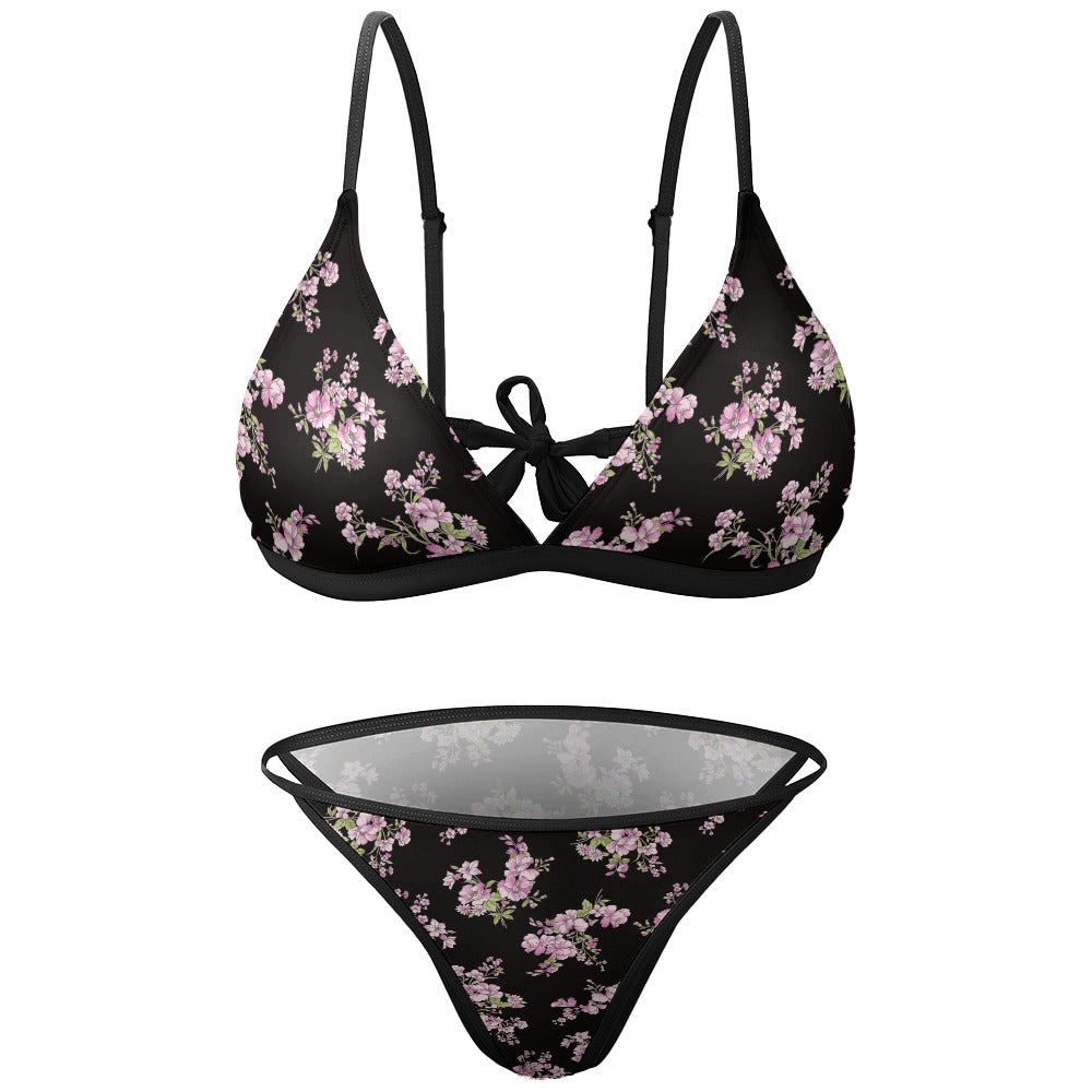 Floral Sexy Two Piece Bikini Swimsuit
