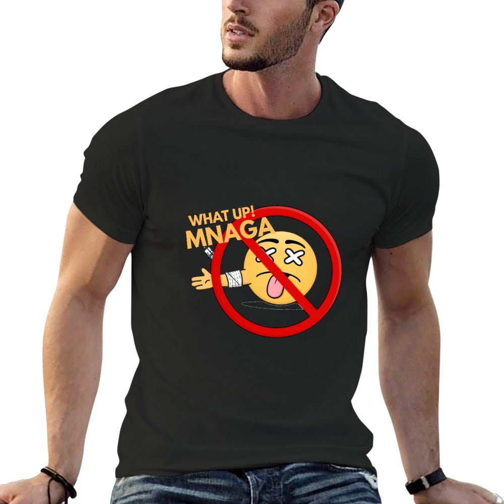 ANTI COVID Men's Short Sleeve T-shirt