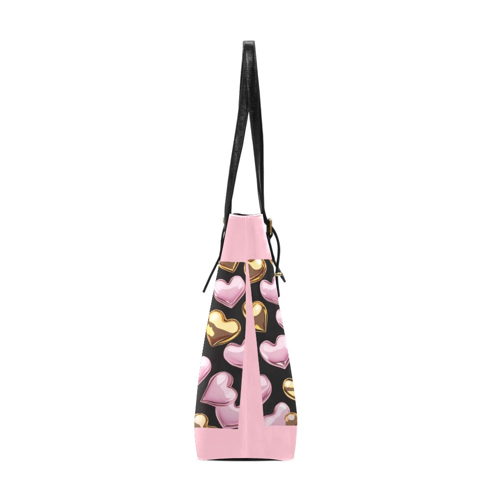MNAGA Hearts Pink Tote Bag